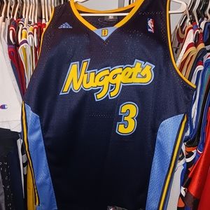 Allen Iverson Denver Nuggets Adidas Swingman Sz Medium